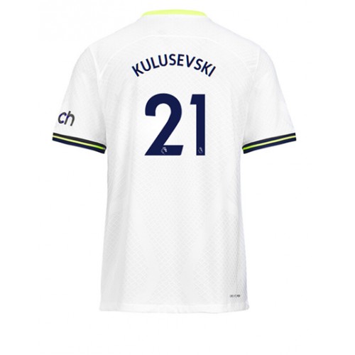 Fotbalové Dres Tottenham Hotspur Dejan Kulusevski #21 Domácí 2022-23 Krátký Rukáv